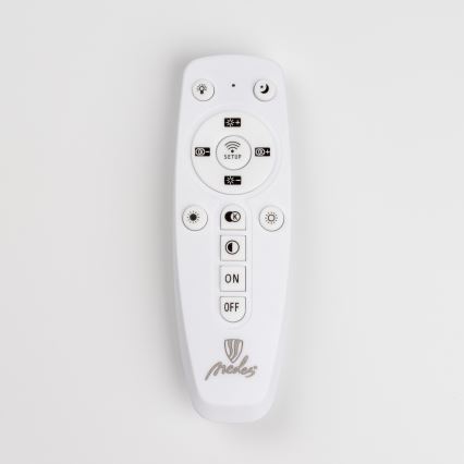 Brilagi - LED Dimmable surface-mounted chandelier ORBITS LED/40W/230V 3000-6500K white + remote control