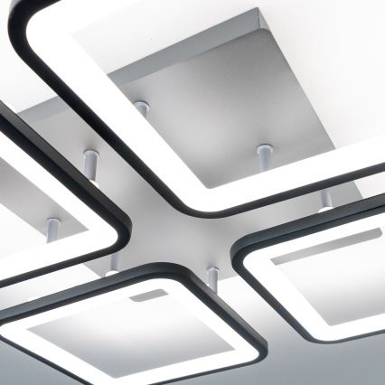 Brilagi - LED Dimmable surface-mounted chandelier SQUARED LED/85W/230V 3000-6500K + remote control