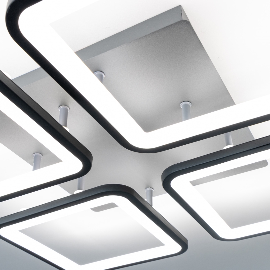 Brilagi - LED Dimmable surface-mounted chandelier SQUARED LED/85W/230V 3000-6500K + remote control