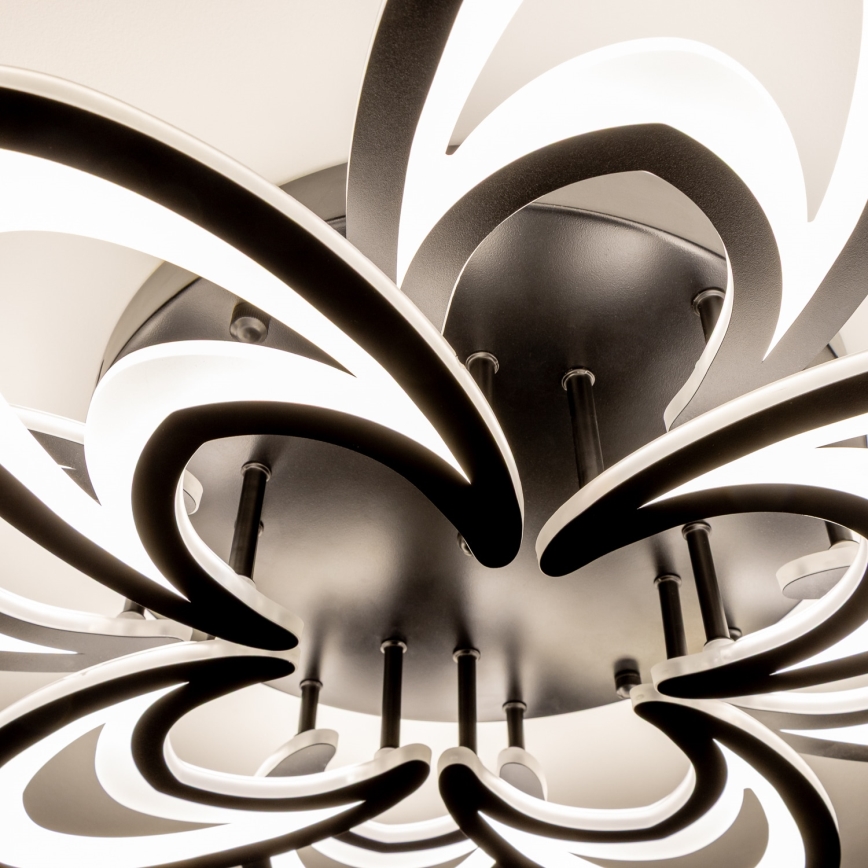 Brilagi - LED Dimmable surface-mounted chandelier TWIST LED/125W/230V 3000-6500K + remote control