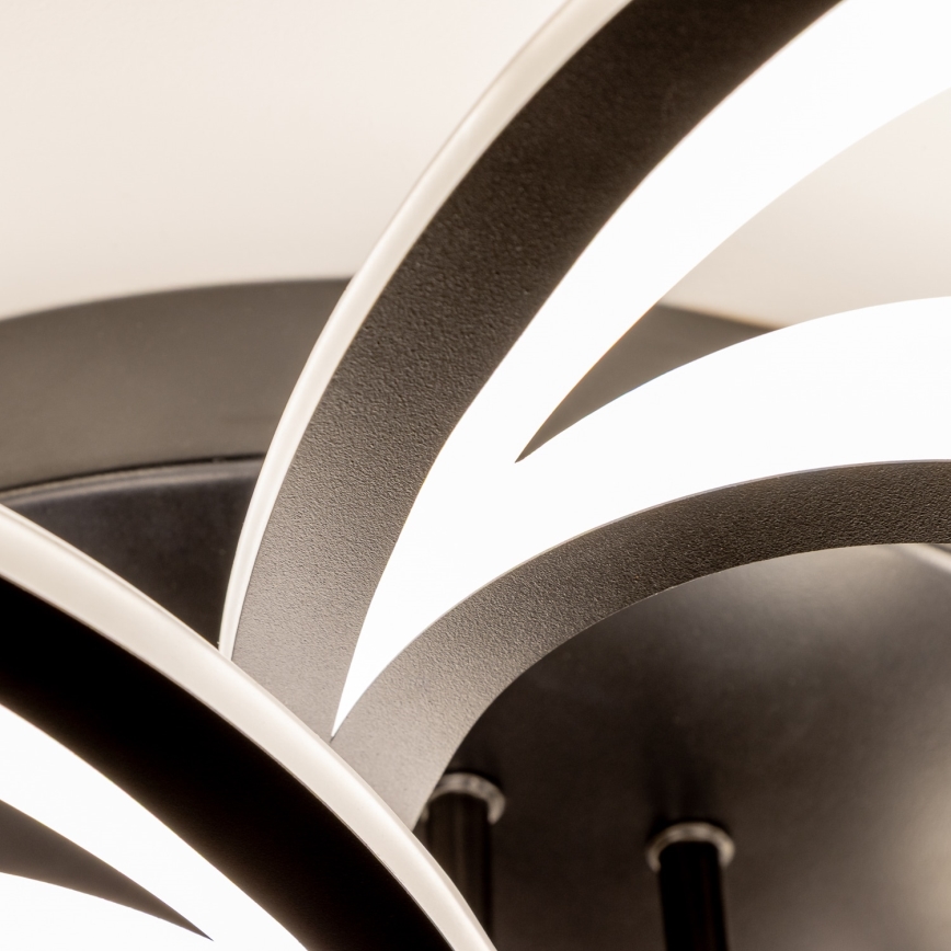 Brilagi - LED Dimmable surface-mounted chandelier TWIST LED/125W/230V 3000-6500K + remote control