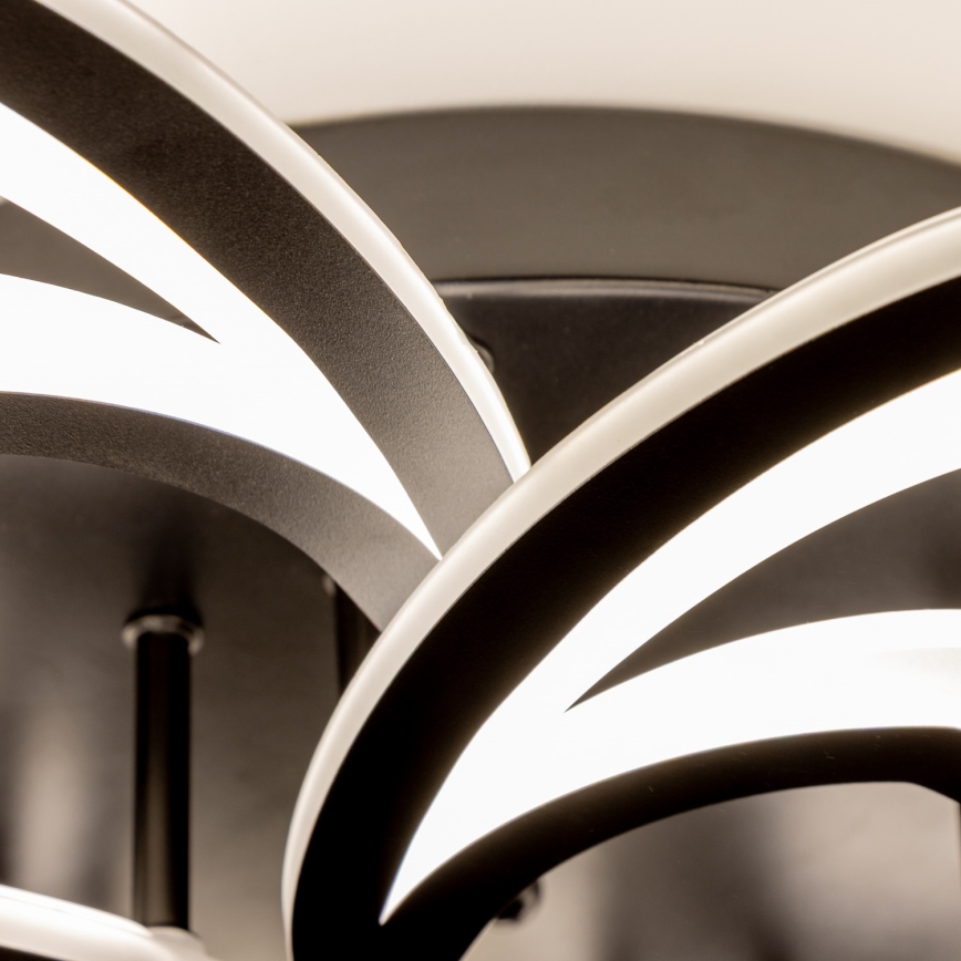 Brilagi - LED Dimmable surface-mounted chandelier TWIST LED/125W/230V 3000-6500K + remote control