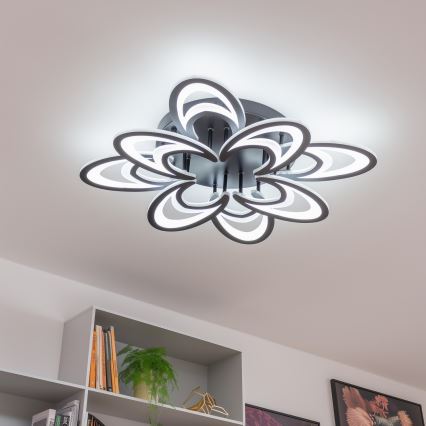 Brilagi - LED Dimmable surface-mounted chandelier TWIST LED/125W/230V 3000-6500K + remote control