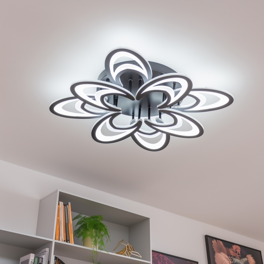 Brilagi - LED Dimmable surface-mounted chandelier TWIST LED/125W/230V 3000-6500K + remote control