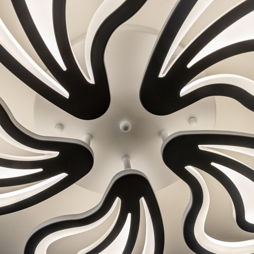 Brilagi - LED Dimmable surface-mounted chandelier TWIST LED/125W/230V 3000-6500K + remote control
