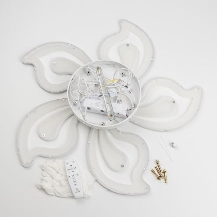 Brilagi - LED Dimmable surface-mounted chandelier TWIST LED/125W/230V 3000-6500K + remote control