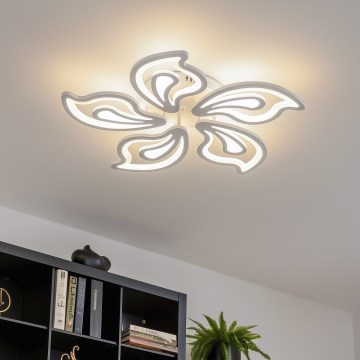 Brilagi - LED Dimmable surface-mounted chandelier TWIST LED/125W/230V 3000-6500K + remote control