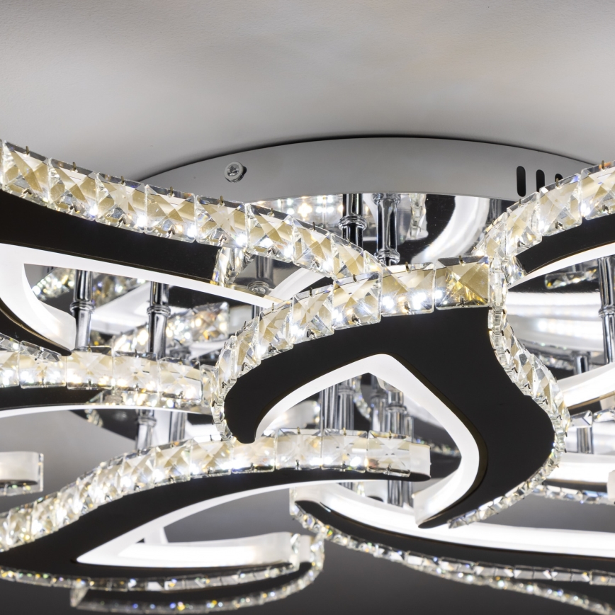 Brilagi - LED Dimmable surface-mounted chandelier TWIST LED/180W/230V 3000-6500K + remote control