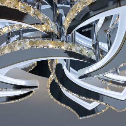 Brilagi - LED Dimmable surface-mounted chandelier TWIST LED/180W/230V 3000-6500K + remote control
