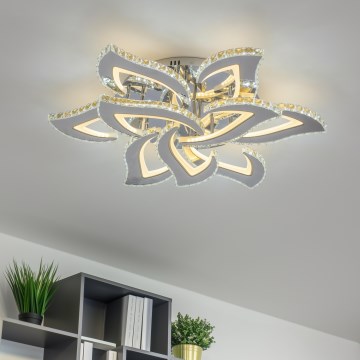 Brilagi - LED Dimmable surface-mounted chandelier TWIST LED/180W/230V 3000-6500K + remote control