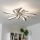 Brilagi - LED Dimmable surface-mounted chandelier TWIST LED/55W/230V 3000-6500K anthracite + remote control