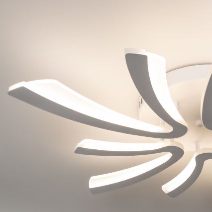 Brilagi - LED Dimmable surface-mounted chandelier TWIST LED/55W/230V 3000-6500K white + remote control