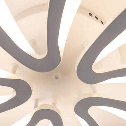 Brilagi - LED Dimmable surface-mounted chandelier TWIST LED/55W/230V 3000-6500K white + remote control