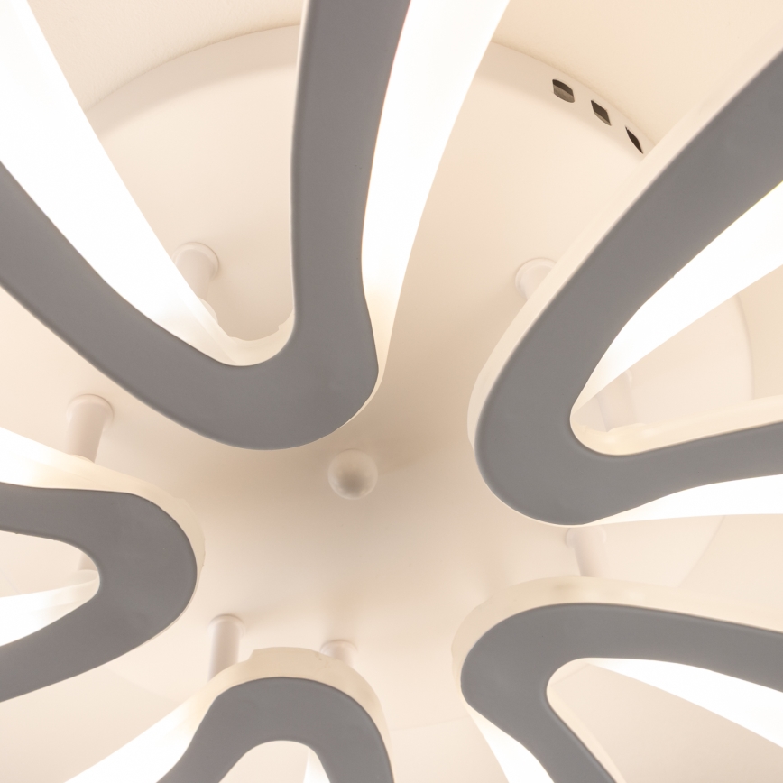 Brilagi - LED Dimmable surface-mounted chandelier TWIST LED/55W/230V 3000-6500K white + remote control