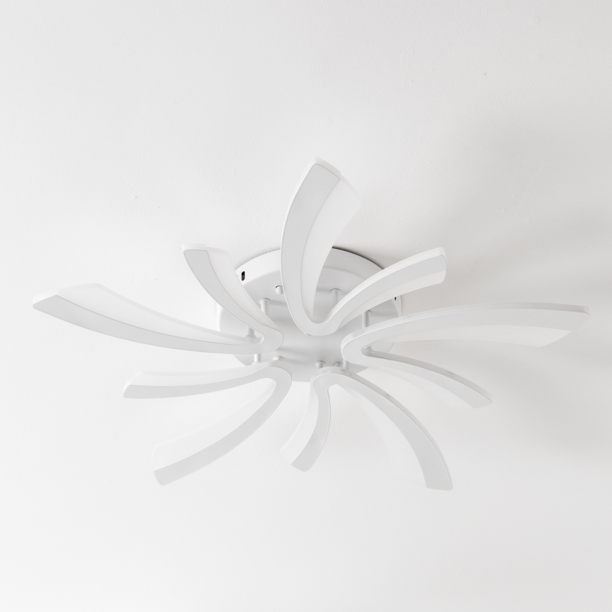 Brilagi - LED Dimmable surface-mounted chandelier TWIST LED/55W/230V 3000-6500K white + remote control