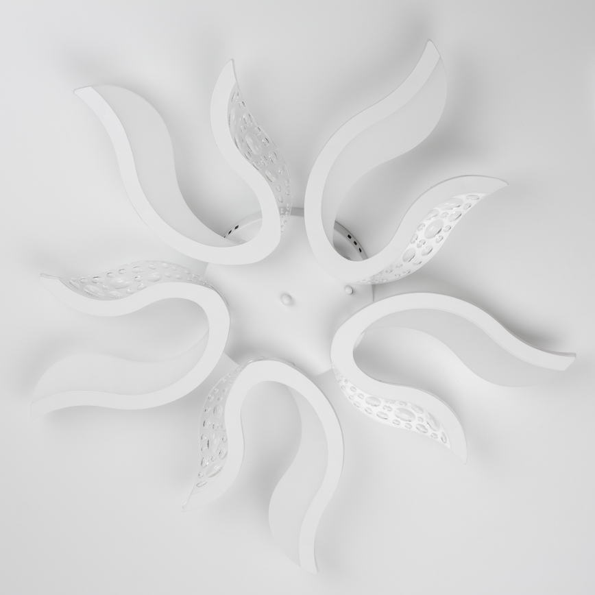 Brilagi - LED Dimmable surface-mounted chandelier TWIST LED/65W/230V 3000-6500K white + remote control