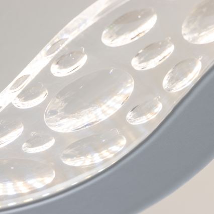 Brilagi - LED Dimmable surface-mounted chandelier TWIST LED/65W/230V 3000-6500K white + remote control