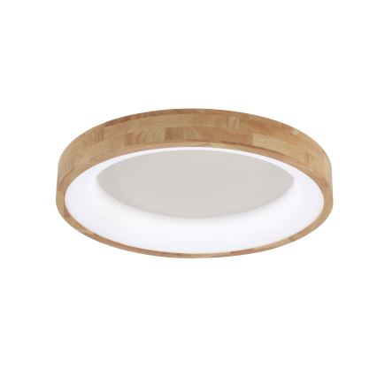 Brilagi - LED Ceiling Light FALCON WOOD LED/40W/230V 3000/4000/6000K Ø 60 cm wood