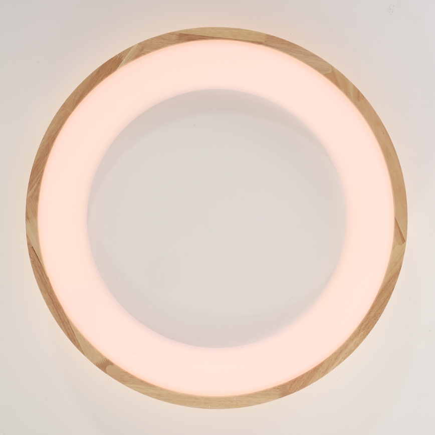 Brilagi - LED Ceiling Light FALCON WOOD LED/40W/230V 3000/4000/6000K Ø 60 cm wood