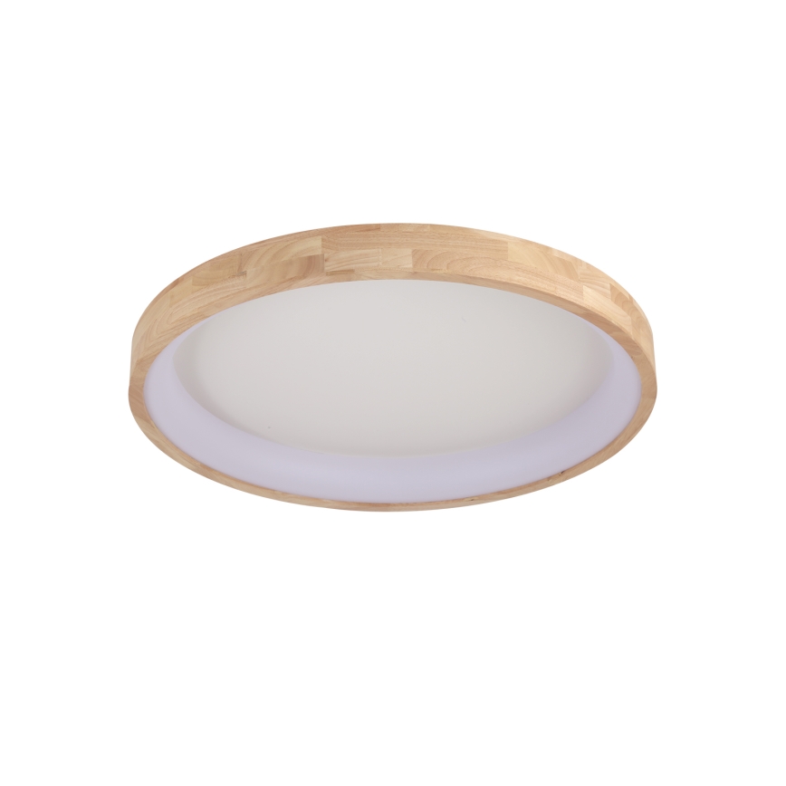 Brilagi - FALCON WOOD LED Ceiling Light, 60 W, 230 V, 3000/4000/6000 K, Ø 80 cm, wood
