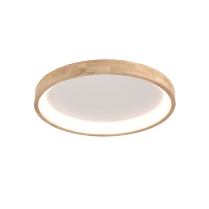 Brilagi - FALCON WOOD LED Ceiling Light, 60 W, 230 V, 3000/4000/6000 K, Ø 80 cm, wood