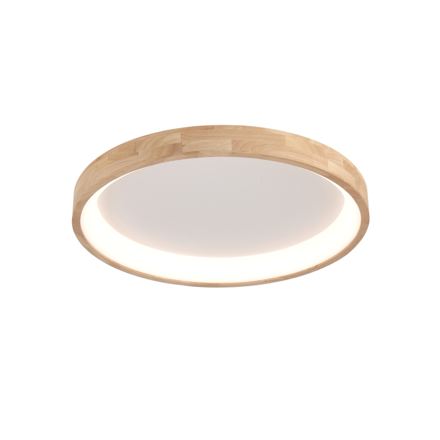 Brilagi - FALCON WOOD LED Ceiling Light, 60 W, 230 V, 3000/4000/6000 K, Ø 80 cm, wood