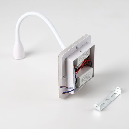 Brilagi - LED Flexible wall lamp MAYA Double LED/4W/230V + LED/3W white