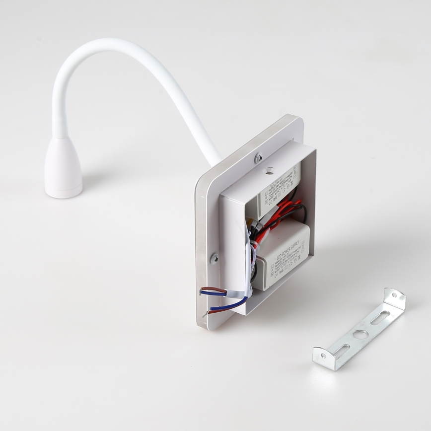 Brilagi - LED Flexible wall lamp MAYA Double LED/4W/230V + LED/3W white