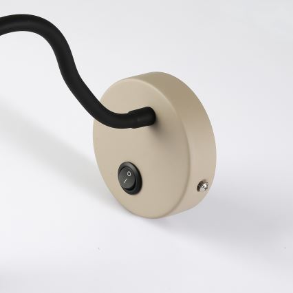 Brilagi - LED Flexible wall lamp MAYA LED/3W/230V 4000K beige