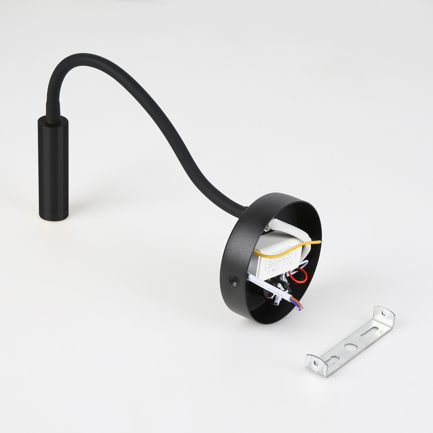Brilagi - LED Flexible wall lamp MAYA LED/3W/230V 4000K black