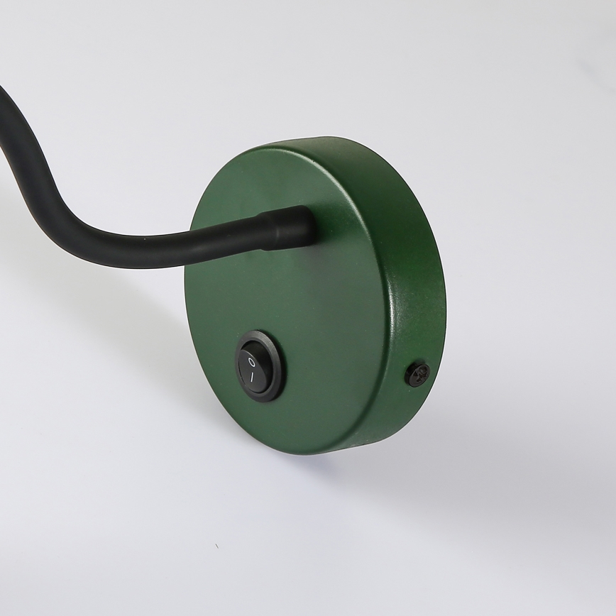 Brilagi - LED Flexible wall lamp MAYA LED/3W/230V 4000K green