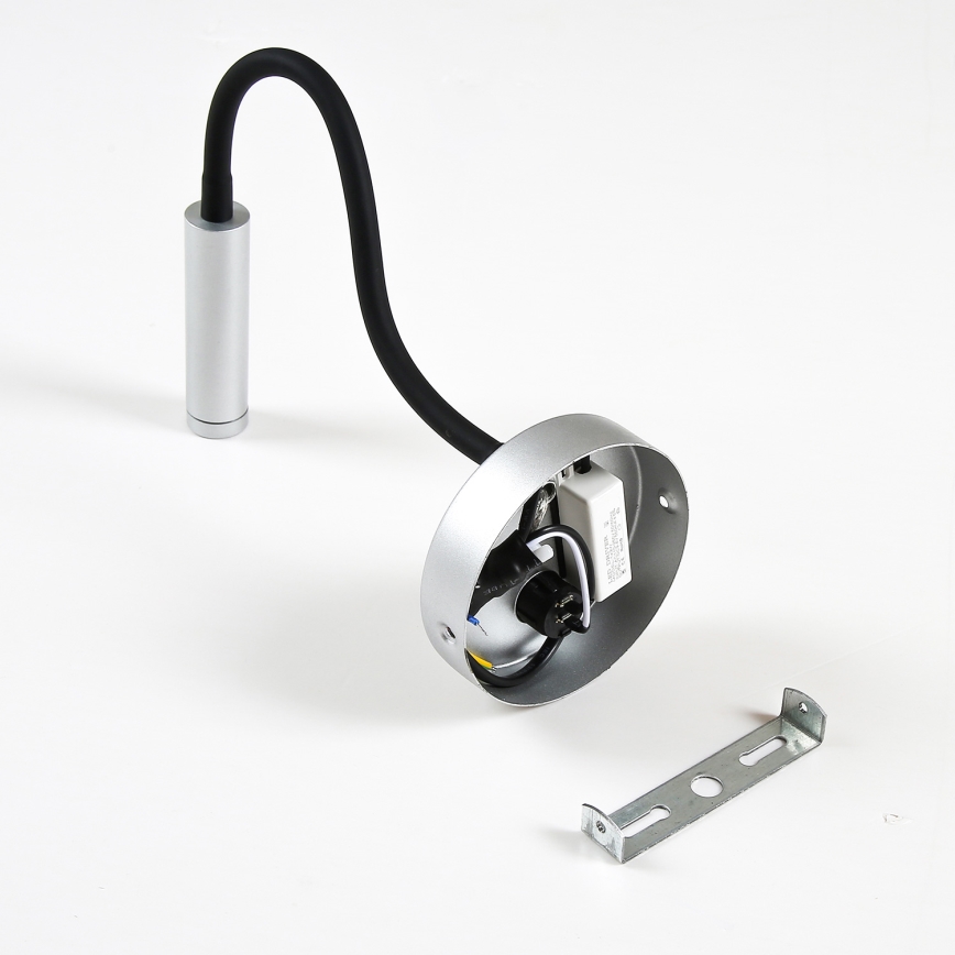 Brilagi - LED Flexible wall lamp MAYA LED/3W/230V 4000K silver