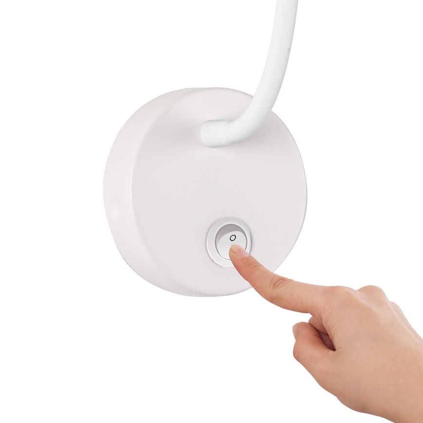 Brilagi - LED Flexible wall lamp MAYA LED/3W/230V 4000K white/gold