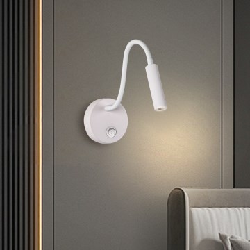 Brilagi - LED Flexible wall lamp MAYA LED/3W/230V 4000K white