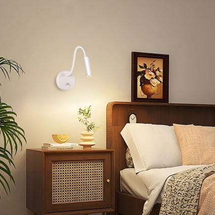Brilagi - LED Flexible wall lamp MAYA LED/3W/230V 4000K white