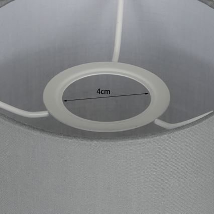 Brilagi - NUBILA LED Flexible Wall Lamp 1xE27/25W/230V + LED/3W white/light grey