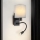 Brilagi - LED Flexible wall lamp NUBILA 1xE27/25W/230V + LED/3W black/grey