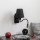 Brilagi - LED Flexible wall lamp NUBILA 1xE27/25W/230V + LED/3W black