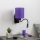 Brilagi - LED Flexible wall lamp NUBILA 1xE27/25W/230V + LED/3W black/purple