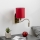 Brilagi - LED Flexible wall lamp NUBILA 1xE27/25W/230V+LED/3W brass/Pompeian red