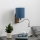 Brilagi - LED Flexible wall lamp NUBILA 1xE27/25W/230V + LED/3W matte chrome/dark blue