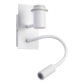 Brilagi - LED Flexible wall lamp NUBILA 1xE27/25W/230V + LED/3W white