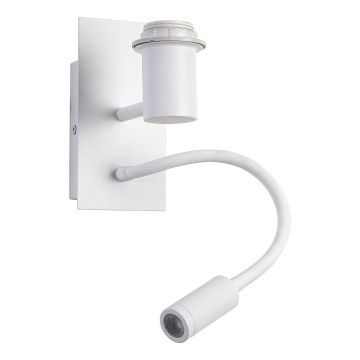 Brilagi - LED Flexible wall lamp NUBILA 1xE27/25W/230V + LED/3W white