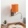 Brilagi - LED Flexible Wall Light NUBILA 1xE27/25W/230V + LED/3W Matte Chrome/Orange
