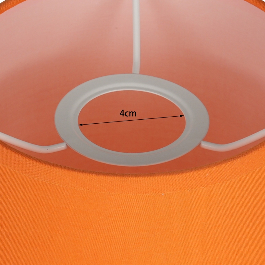 Brilagi - NUBILA LED Flexible Wall Lamp 1xE27/25W/230V + LED/3W white/orange