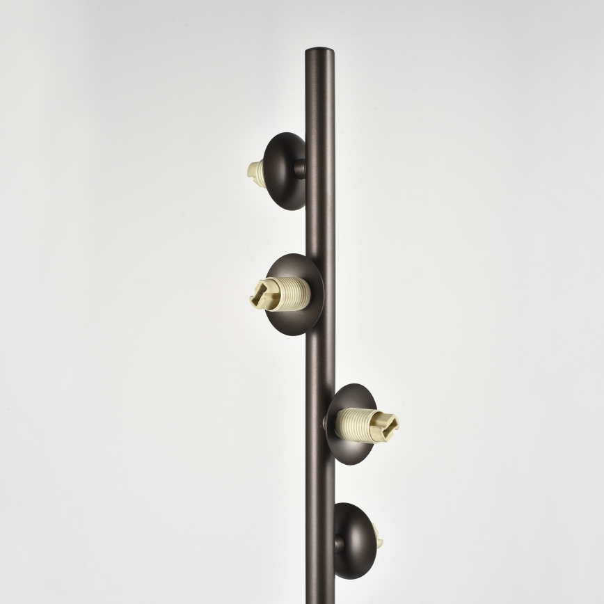 Brilagi - LED Floor Lamp MILLA 7xG9/3W/230V brown/smoked brown