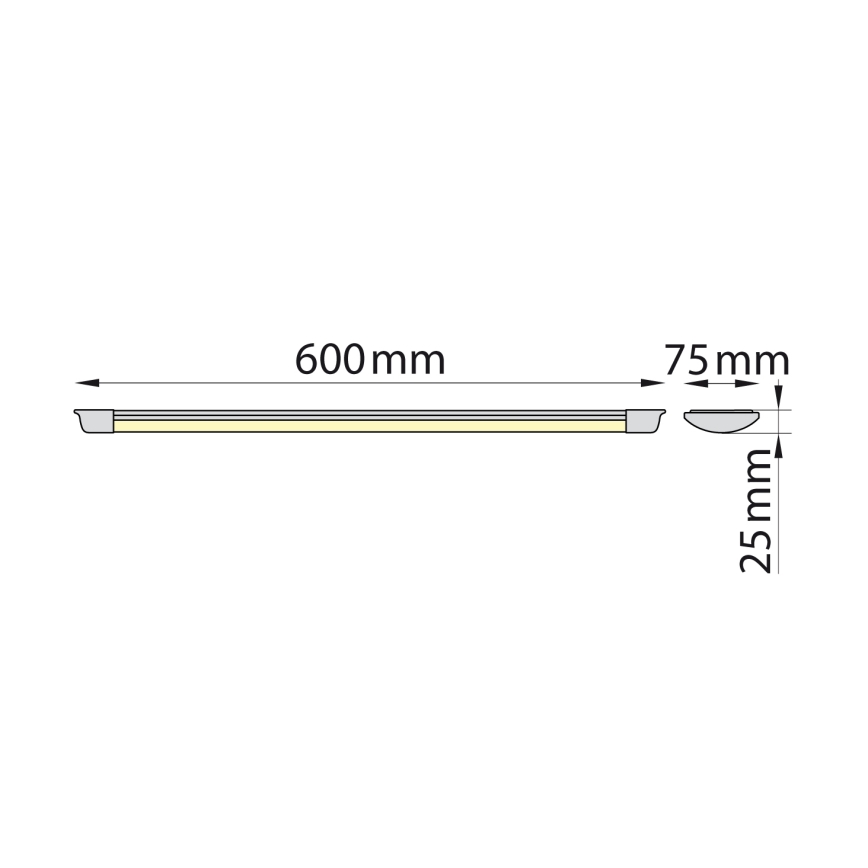 Brilagi - LED Fluorescent light AVERO LED/16W/230V 60 cm