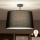 Brilagi - LED Flush-Mount Ceiling Light CERIA 1xE27/60W/230V Ø 45 cm Black