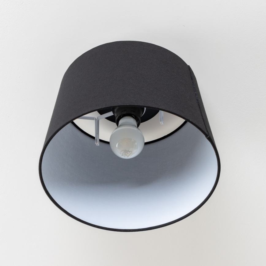 Brilagi - LED Flush-Mount Chandelier CERIA 1xE27/40W/230V Ø 30 cm Black