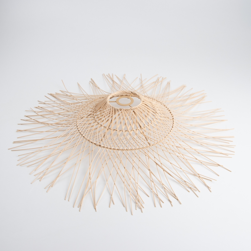 Brilagi - LED Flush-Mount Chandelier CERIA BOHO 1xE27/60W/230V Ø 70 cm Black/Beige